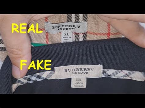 burberry london polo real vs fake|real Burberry polo shirts.